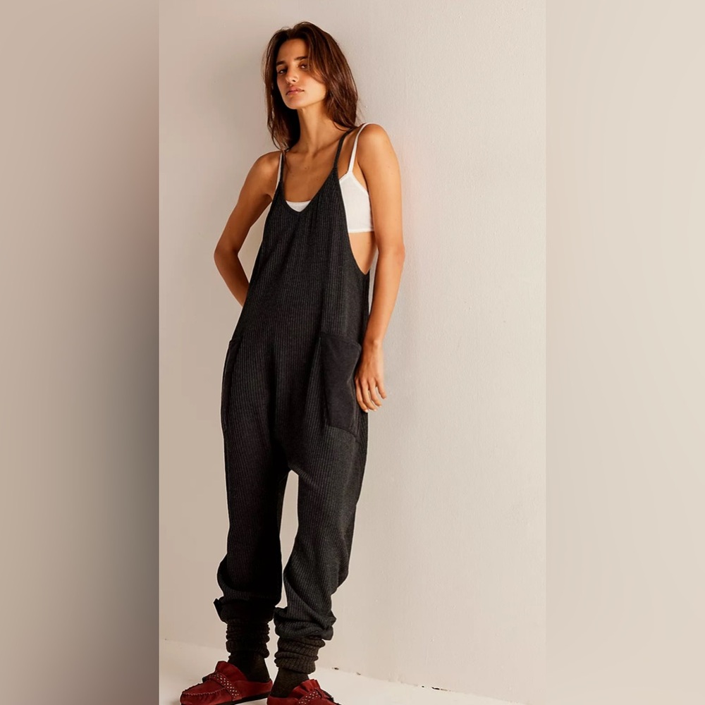 FP One Frankie Jumpsuit | charcoal gray |